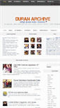 Mobile Screenshot of duranarchive.com
